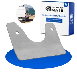 Rear Door Burglary Protector Compatible with Fiat Ducato, Citroën Jumper/Relay, Peugeot Boxer 2006 Onwards, Anti-Theft Camper Rear Door Lock for Retrofitting, Prick Stop Lock