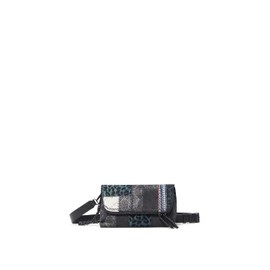 Desigual Women's Bols_pasadena Veneci ACROSS BODY BAG, Black, One Size UK