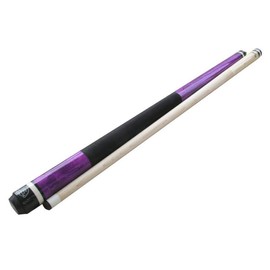 Gator Champion Blue TR5 or Purple TR6 Pool Cue Stick (5/16 x18), White or Black Hard Case, Cuetec Glove (12mm, Purple TR6 18oz with a Purple Case)
