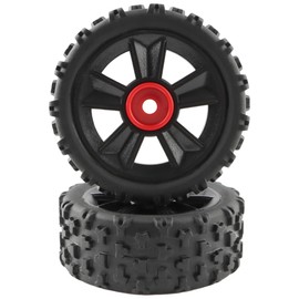 GDOOL 2 Pieces TPR Rally Wheels 1415B1 Accessories Spare Parts for MJX 14301 14302 14303 1/14 Brushless RC Monster Trucks Vehicle