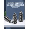 Rubber Nails for tire Repair, Suitable for Vacuum Tires of