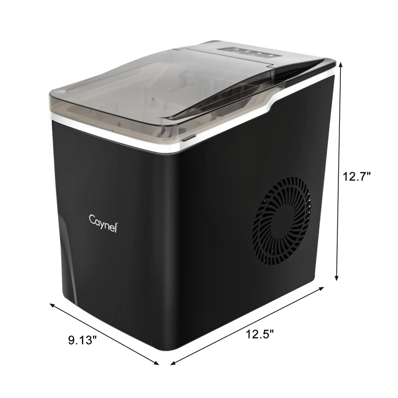 Ice Maker Countertop–9 Ice Cubes Ready in 6 Mins -