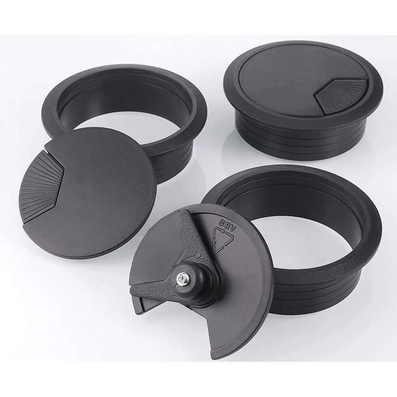Cable Grommet Desk Pack of 10 60 mm Cable Pass