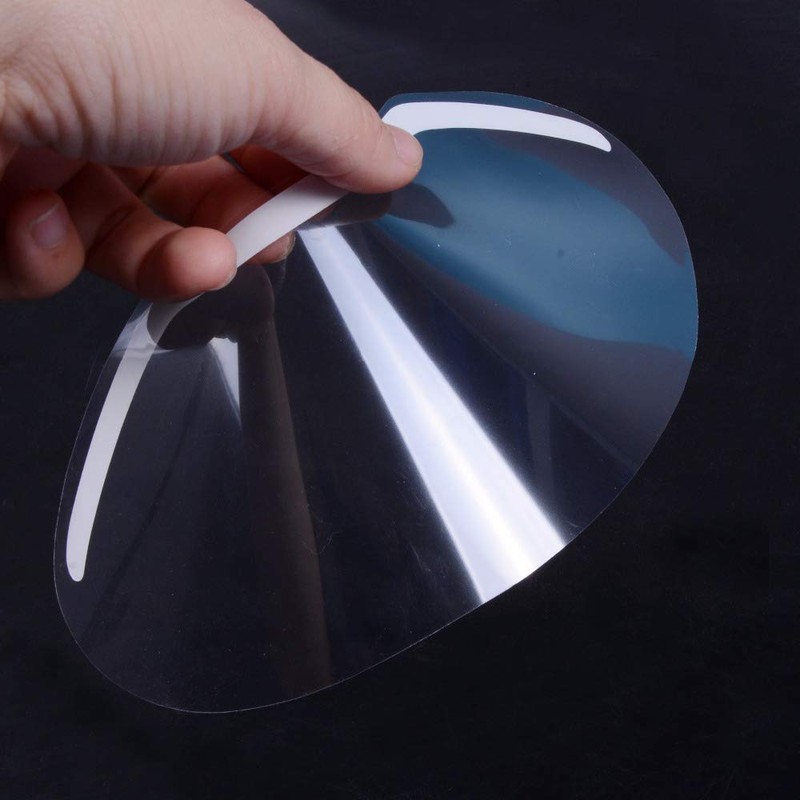 LWBTOSEE Disposable Plastic Eye Shield,For Shower,Microblading, Eyelash Extensions, Face Shields