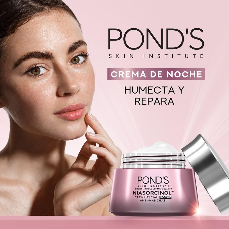 POND'S Crema Facial Antimanchas Noche Bright Miracle Ultimate Clarity 50g