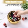 ELLDOO Coffee Pod Holder, Gold Metal Coffee Pod Storage for