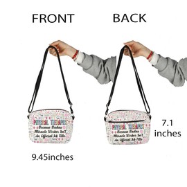 Funny Physical Therapist Gift PT Gift Physical Therapy Crossbody Bag for PT Assistant Physiotherapist (PTBag)