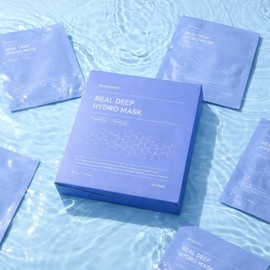 Quick drying sleep moisture mask pack hydrogel ceramide cooling sensation hot sensation soothing highly moisturizing skin barrier 8 sheets / 속건조 수면 수분 마스크팩 하이드로겔 세라마이드 쿨링감 열감 진정 고보습 피부장벽 8매