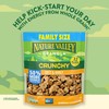 Nature Valley Crunchy Granola, Oats and Honey, Resealable Snack Pouch,