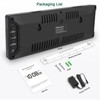 Soobest LED Digital Wall Clock, Large Digital Clock Bold Numbers