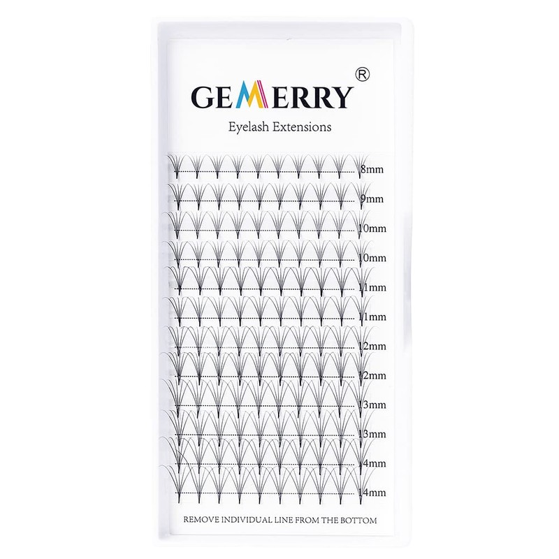 3 Pieces GEMERRY 3D 5D 8D 10D 12D 14D Eyelash