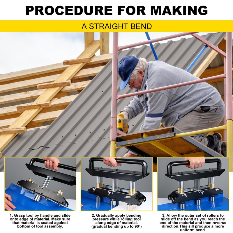 ITULCYO Three Station Edge Roller Bender 0-90° Bending Angle，Sheet Metal