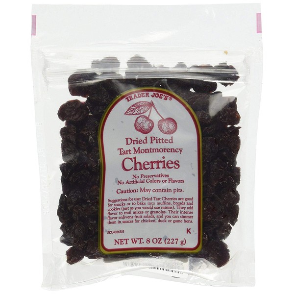 Trader Joe's Dried Pitted Tart Montmorency Cherries