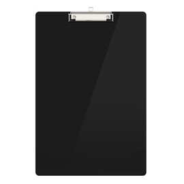 Portapapeles extragrandes de 11 x 17 pulgadas, tableros de dibujo de plástico negro, tablero de clip horizontal, diseño vertical. Adecuado para...    