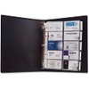 ADVANTUS Business Card Binder, Includes 5 Refill Pages, 8.5 x