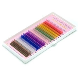 Blister De Pestañas Nagaraku De Colores Una Sola Medida
