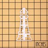 Lighthouse Cookie Cutter, 1 Piece. Bakerlogy