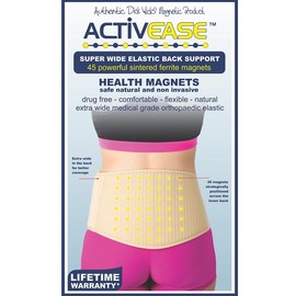 Dick Wicks Activease Magnetic Super Wide Elastic Back Support XL 120cm