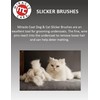 Miracle Care Slicker Brush for Dogs and Cats, Pet Hair