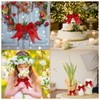 MuRealy MuReraly Red Burlap Ribbon- Jute Ribbon, Wide Burlap Ribbon