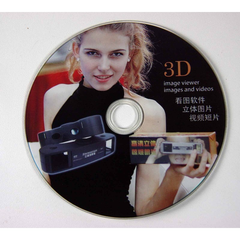 Adjustable 3D Stereo Wide Viewer for Monitor and 3D Prints