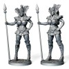 Unbranded Alruna the Valkyrie 75mm DDF Models Swords and Sorcery
