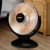 Optimus H-4430 14-Inch Oscillating Dish Heater