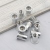 Pxyelec 100pcs M6 Flat Head Aluminum Rivet Nut Blind Insert