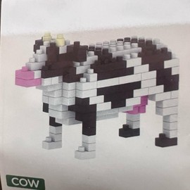 (NOT REMELTABLE) Pick & Build Picking Pals With Instructions:_Cow