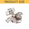 2Pcs Adjustable Page Turning Axis Reliable Cabinet Hinges Alloy Heavy-Duty