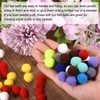 sourcing map Pack of 100 Pom Felt Balls Felt Fabric