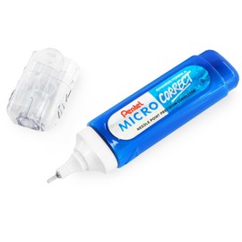 Pentel ZL31 Micro Correct Correction Pen + ZLE52 Correct Express Pen - Fine Point - Pack of 2
