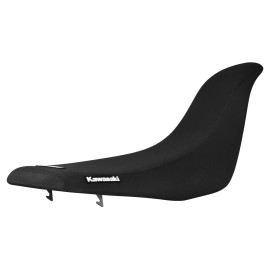 kawasaki 2004 - 2009 Kawasaki KFX 700 gripper seat cover   all BLACK standard #231 LOGO