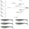 YUM Scottsboro Swimbait 3.5" Kit Sexy Shad 3.5"