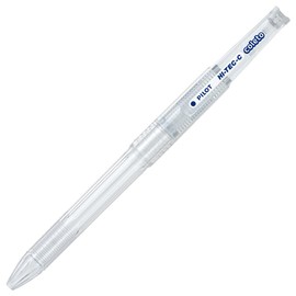 Pilot Ballpoint Pen Body, Hi-Tech-C Coleto, for 2 Colors, Non Color (LHKC10C-NC) Transparent Non Color Body
