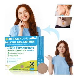 Parches Relajantes Ayuda A Aliviar La Irritabilidad 36pcs