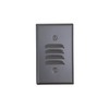Nora NSW-6619BZ Mini LED Step Light (Bronze, Louver)