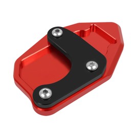 CHIFUN Kickstand Extender Enlarger Pad Side Stand Extension Plate Replacement for Honda CRF300L Rally CRF 300L 2021 2022 2023(Red)