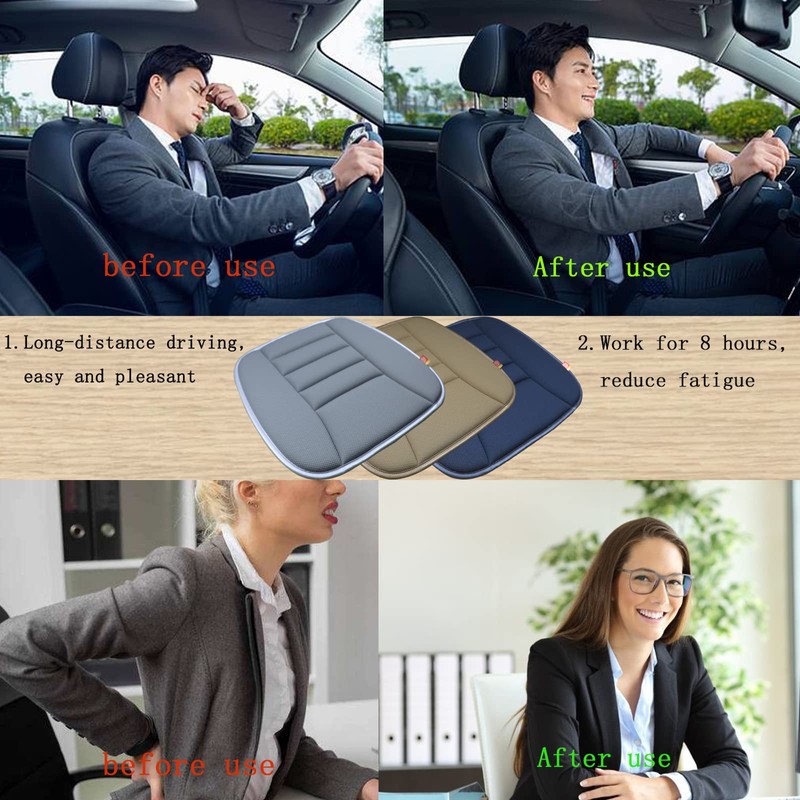 RaoRanDang Car Seat Cushion Pad for Home Use Car Driver