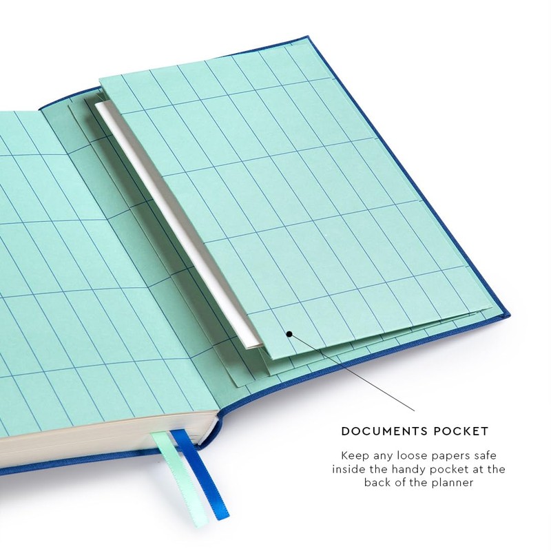 Undated Daily Planner Notebook | To Do Lists Hourly Schedule