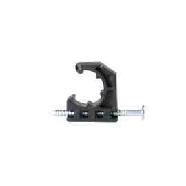 XFITTING 25 Pcs 3/8 Inch J-Hook with Nail for Pex Tubing Pipe Support, 26-4-1=25XX
