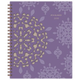 AT-A-GLANCE Weekly Monthly Appointment Book Planner 2016, 8.5 x 11 Inches, Vienna (122-905) by At-A-Glance