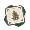 Portmeirion Home & Gifts Spode Christmas Tree Hardback Coasters, Set