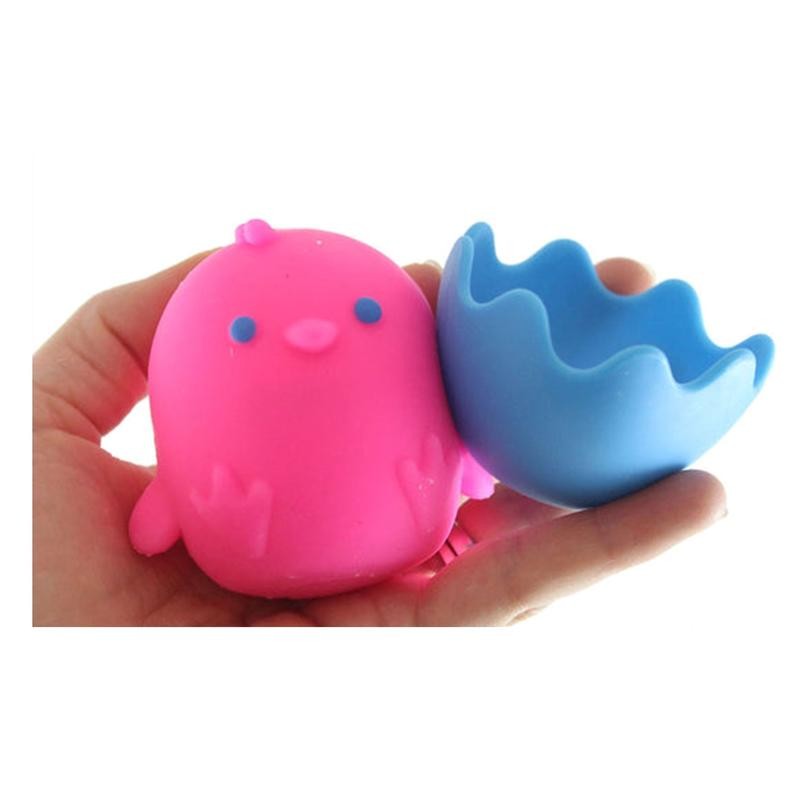 Nee Doh Chicka DeeDoos Stress Squeeze Toy (1 Random Color)