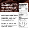 Old Trapper, Trapper's Choice Peppered Kippered Steak, Eight-Ounce Individual Package,