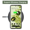 Unov Case Compatible with Pixel 6a Case Clear Transparent Slim