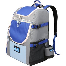 KAVU Pacific Rimshot Deluxe Disc Golf Backpack Includes Drink Cozy-Wild River