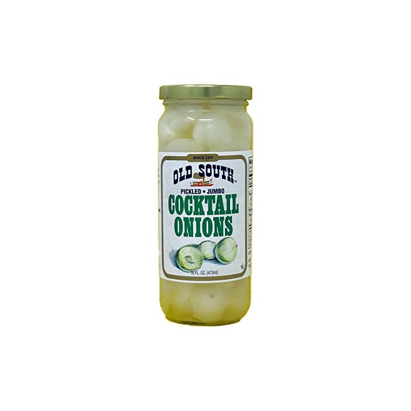 Old South Pickled Jumbo Cocktail Onions - 16 oz