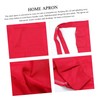 Anneome Practical Cooking Apron Half Length Kitchen Apron for Restaurant