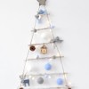 Wooden Hanging Ornaments with Star and Rope Decoration for Wall
